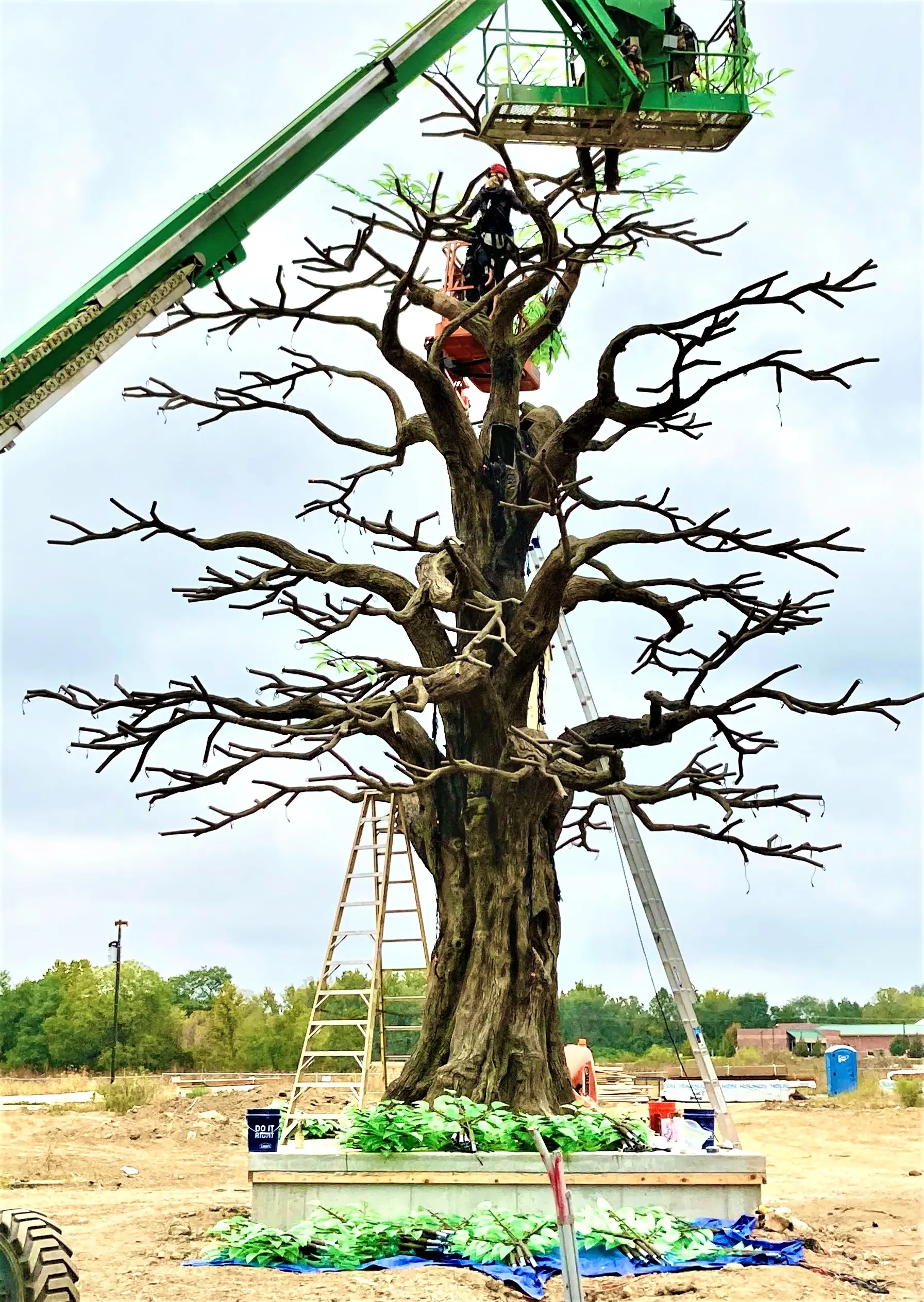 oak creekside installation 1