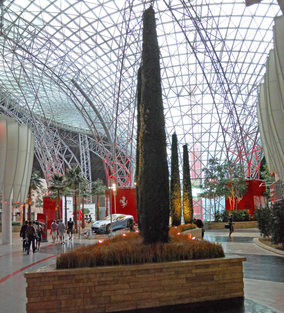 Italian Cypress Tree Ferrari World 2 WO72